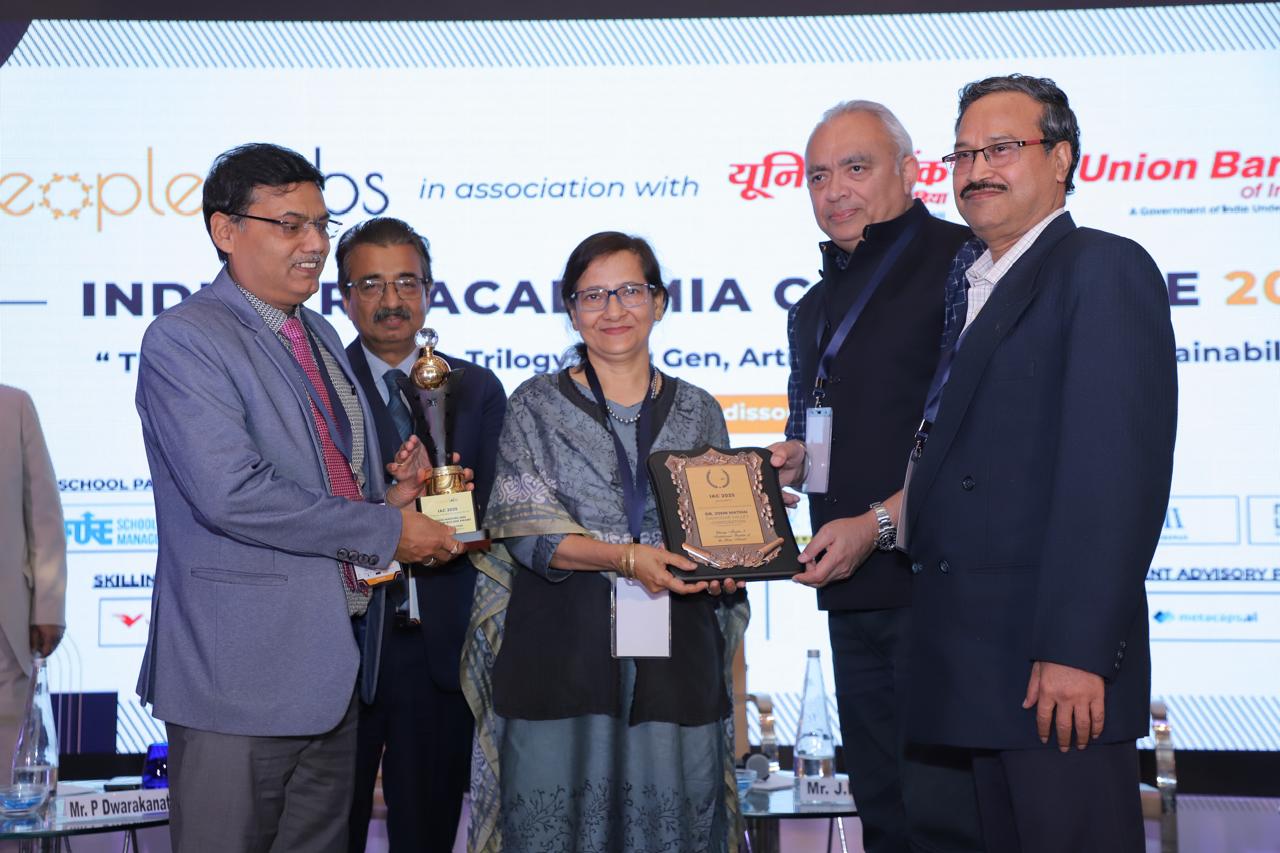 Dr. John Mathai, Member- Secretary, DVC has been conferred with the “ Change Maestro & Institutional Builder of the Year Award” in the Public Sector at the Industry Academia Conference 2025. This prestigious recognition underscores DVC’s commitment to excellence and transformative leadership in the public sector.